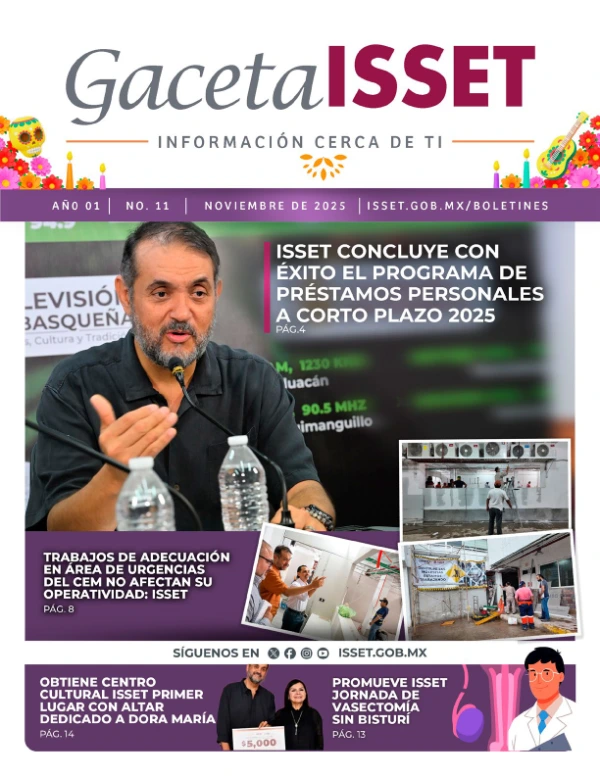 Portada de la gaceta noviembre 2025
