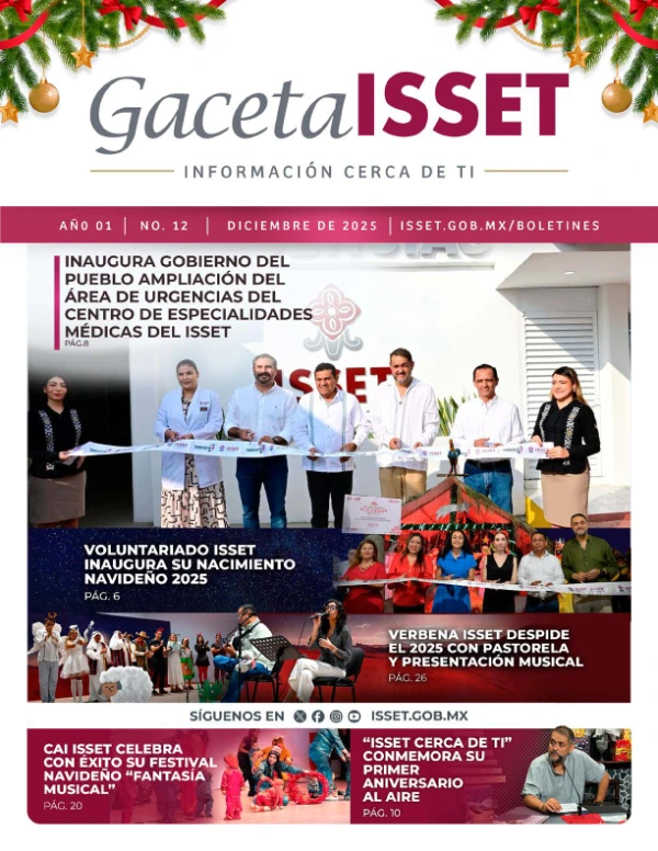 Portada de la gaceta diciembre 2025