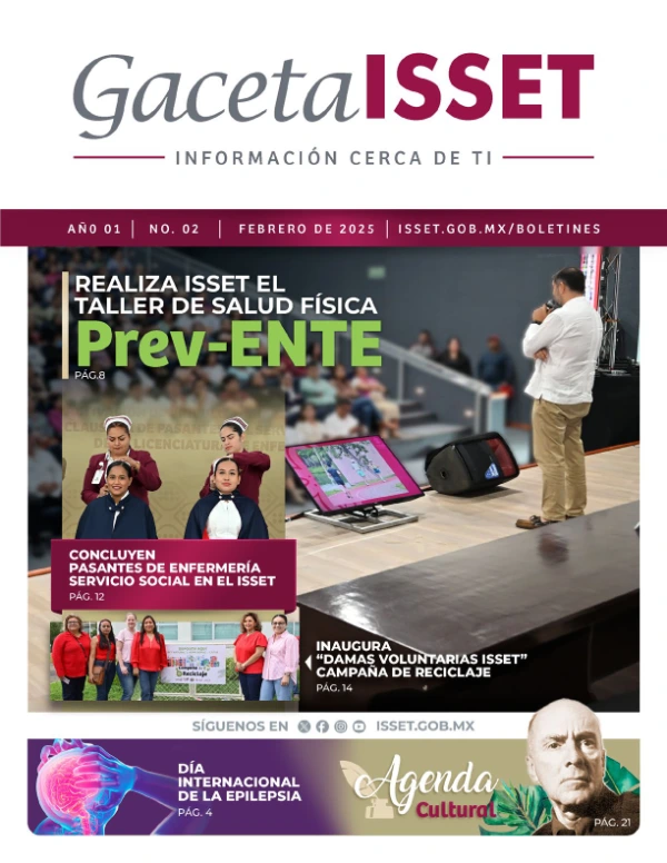 Portada de la gaceta febrero 2025