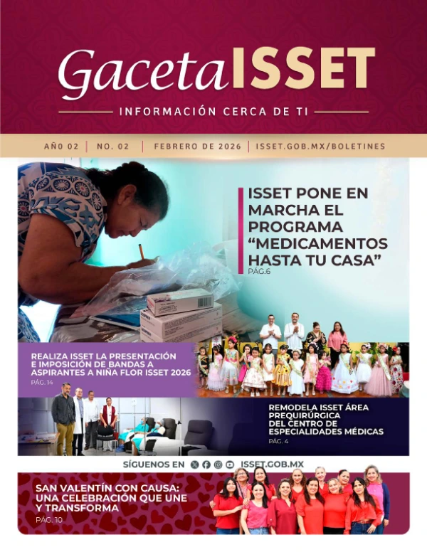 Portada de la gaceta febrero 2026