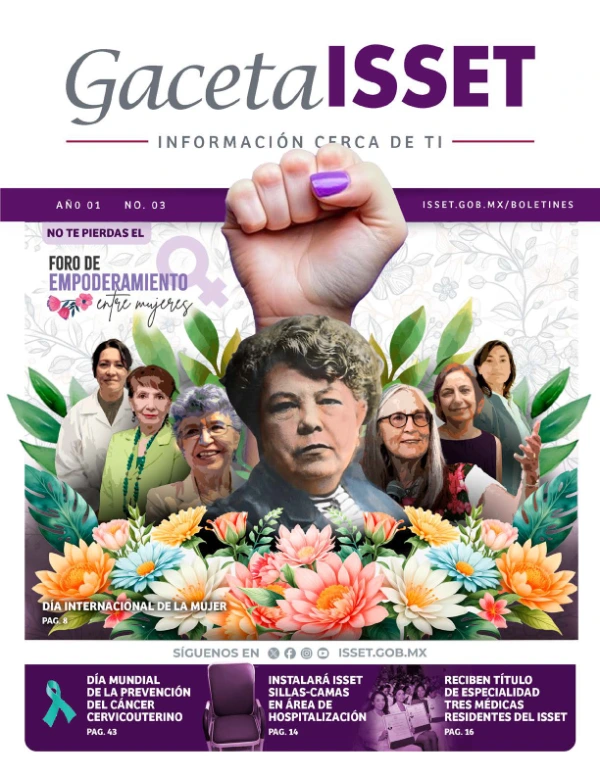 Portada de la gaceta marzo 2025