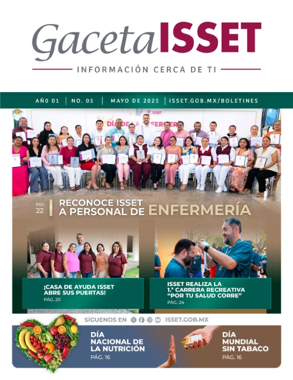 Portada de la gaceta mayo 2025