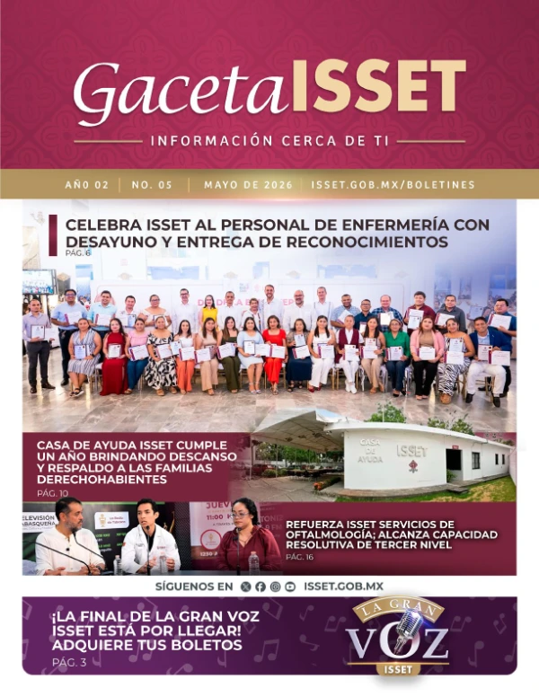 Portada de la gaceta mayo 2026