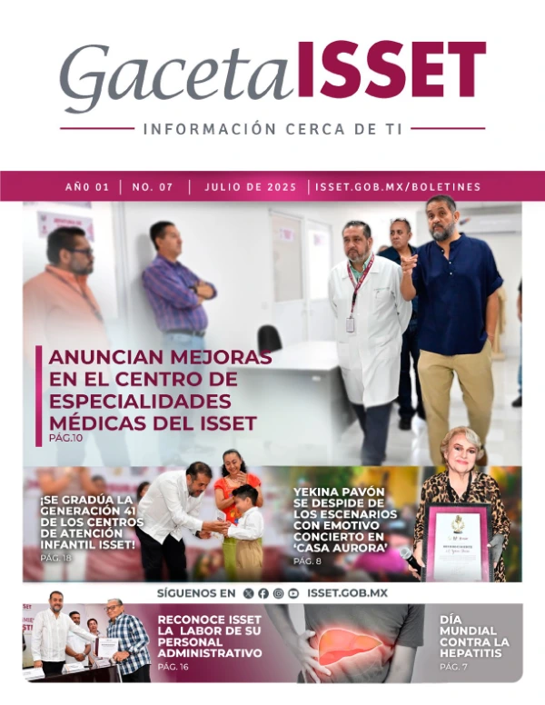 Portada de la gaceta julio 2025